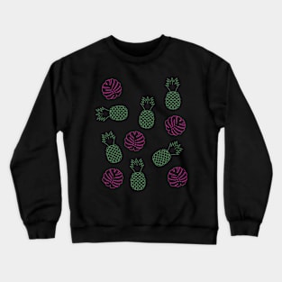 Tropical Pineapple Crewneck Sweatshirt